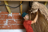 Upper Godney tapered roof insulation